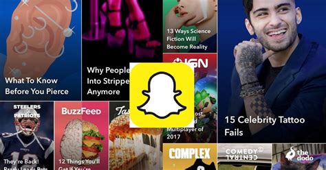 snapchat news clickbait.